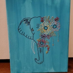 Elephant canvas!